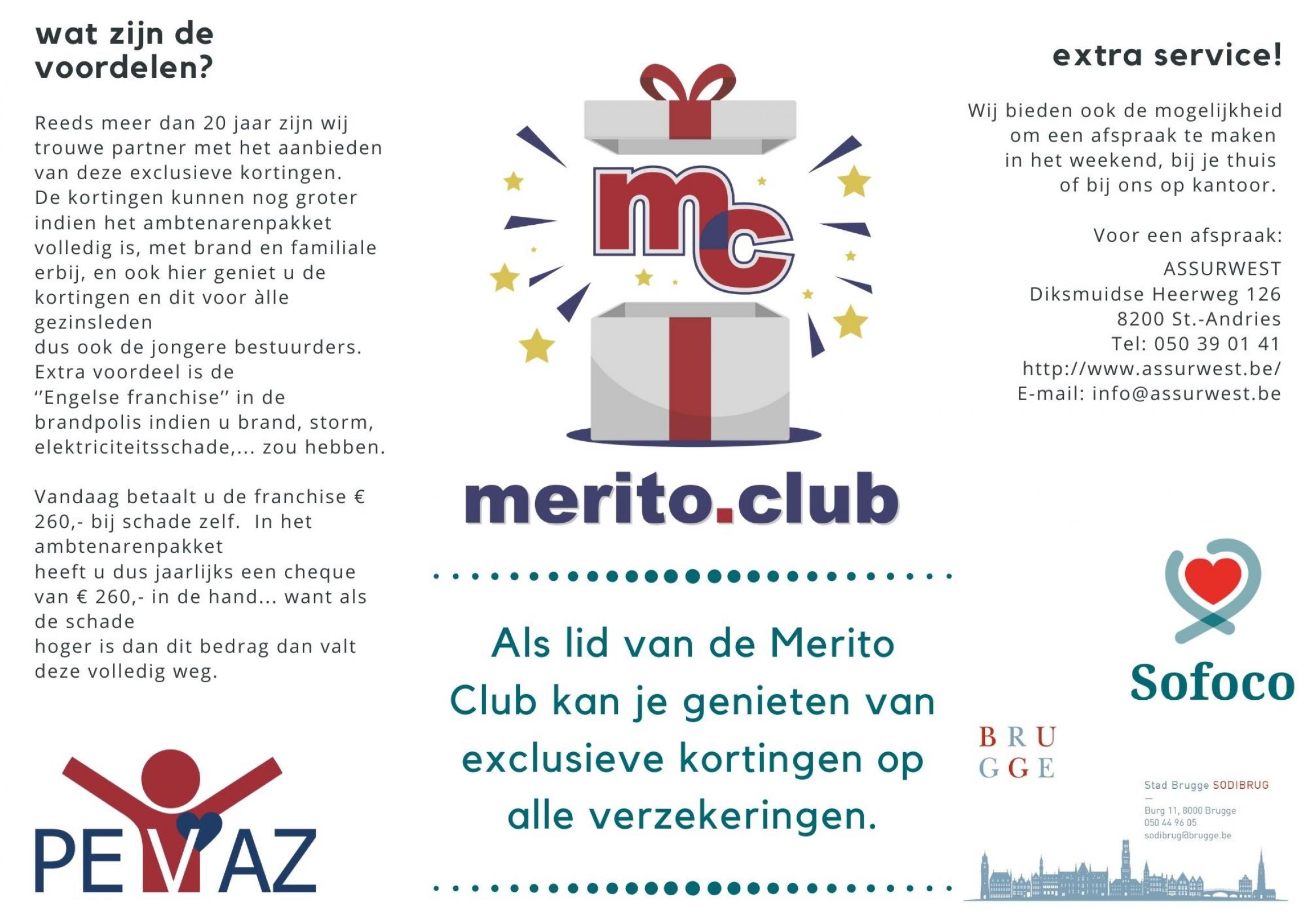 Merito Club voordelen